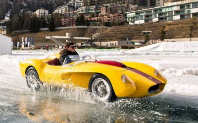 Ferrari Testa Rossa J: Ein exklusives Spielzeug für Autoliebhaber auf dem Internationalen Concours of Elegance in St. Moritz. (Foto: The Little Car Company / Ben Lewis)