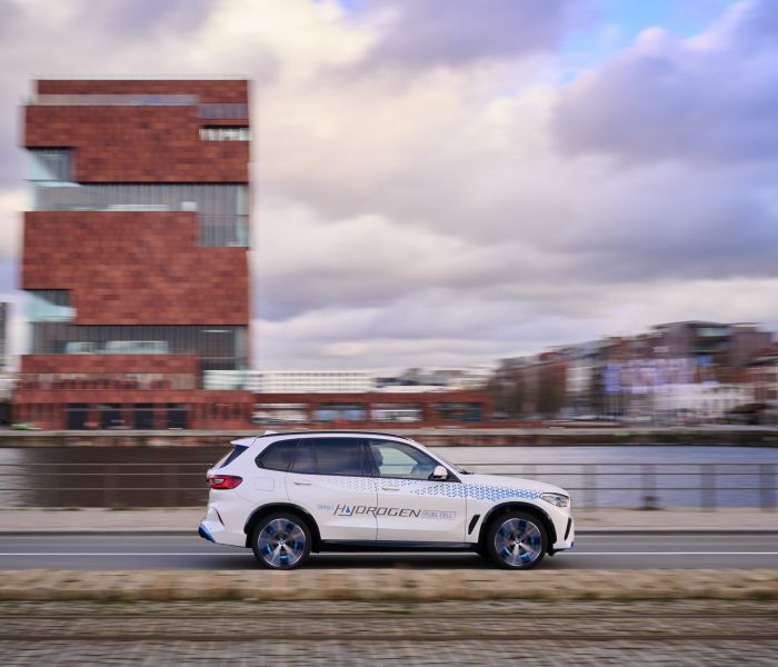 BMW iX5 Wasserstoff im Test: Leistungsstark und umweltfreundlich. (Foto: BMW Group)
