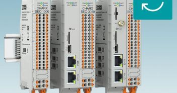 Offene Linux-Plattform verbindet IoT, Smart Services und Sektorenkopplung integriert Release 1.8.0 optimiert Ladecontroller: neues Eichrechtskonzept modular mit (Foto: Phoenix Contact GmbH & Co. KG)